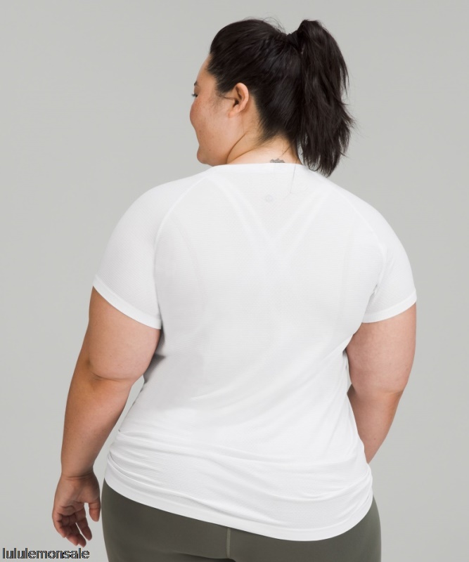 Lululemon Damen DELULU155 | Weiß Swiftly Tech Kurzarmshirt 20